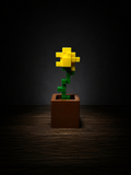 Pixelový kvet